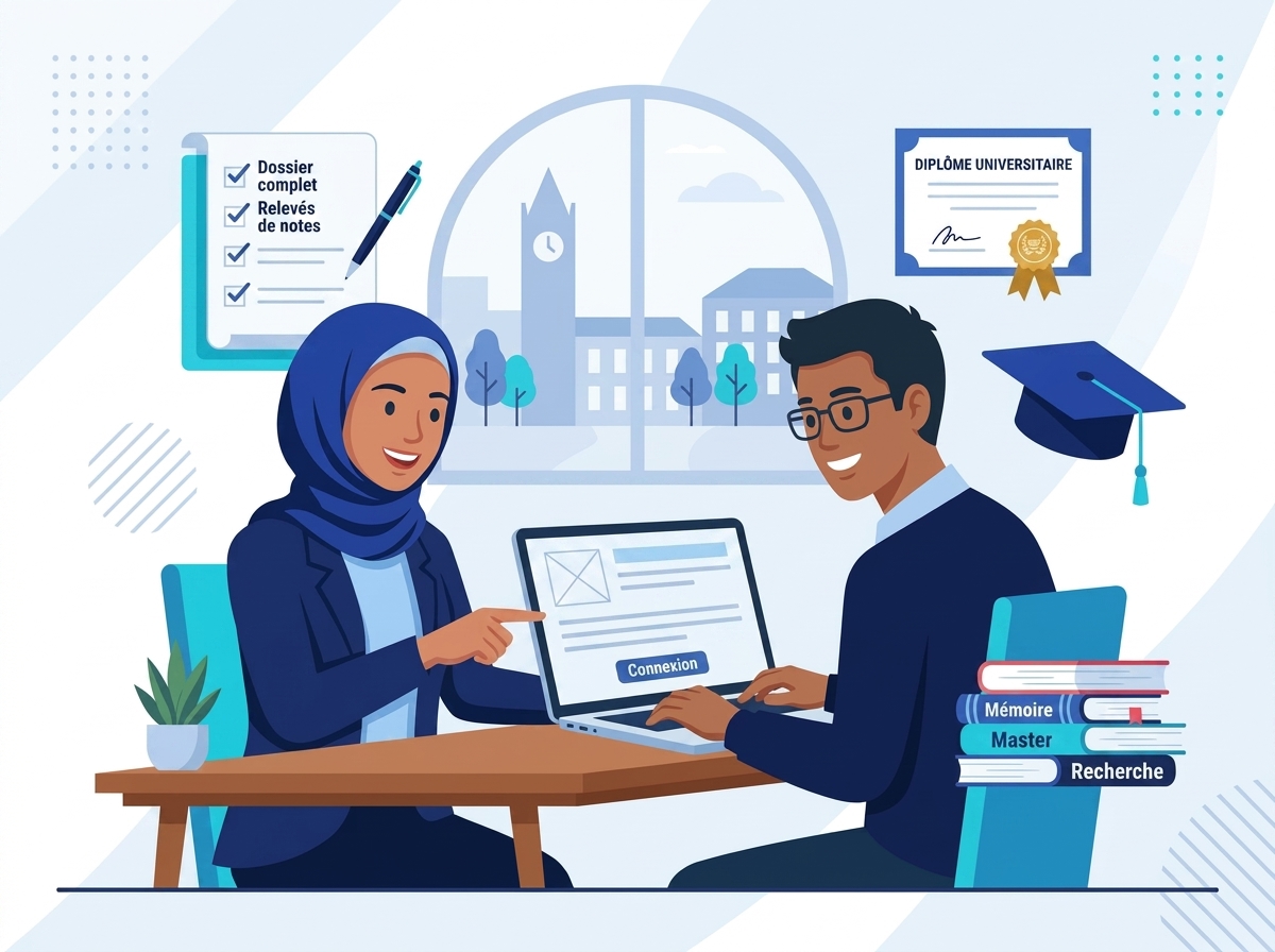 Illustration étudiant